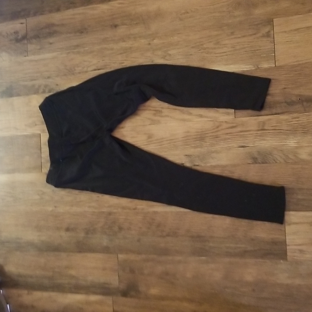 Thick black leggings